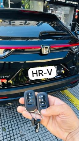Chave codificada feita pela Auto Socorro Flash para Honda HR-V, em Pinheiros, São Paulo