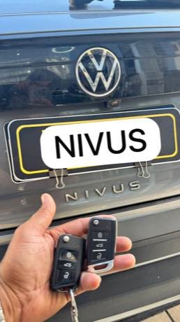 Chave codificada feita pela Auto Socorro Flash para VW Nivus, em Pinheiros, São Paulo